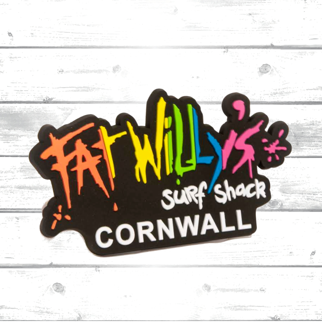 Magnet - Fat Willy's - Fat Willy's Cornwall: Cornish surf-style personiﬁed